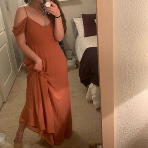 Birdy Grey Terra Cotta Bridesmaid Dress - Size M